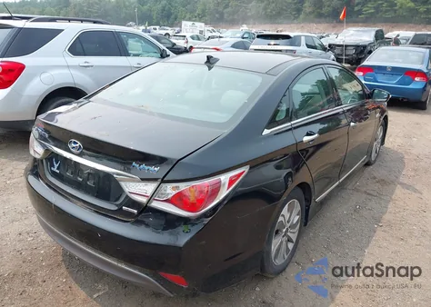 2014 Hyundai Sonata Hybrid Limited from USA, damaged, VIN KMHEC4A41EA115970